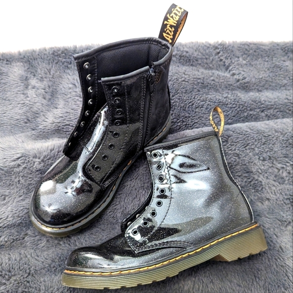 Dr. Martens Shoes Doc Dr Martens 46 Sparkle Glitter Combat Boots